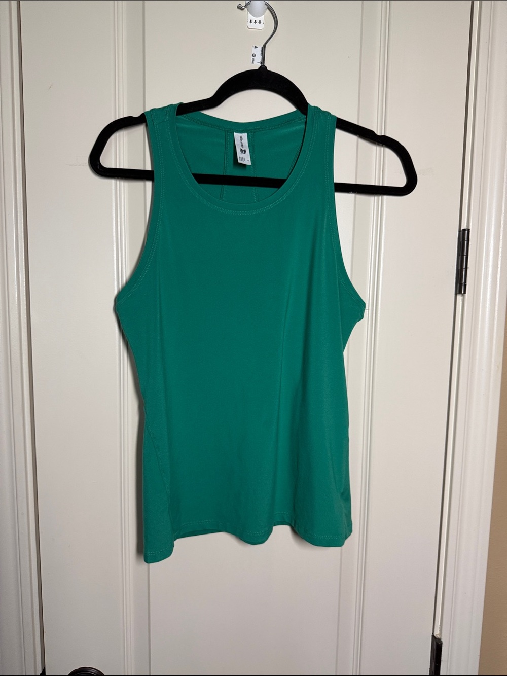 all in motion Teal/Green Racerback Performance Tank